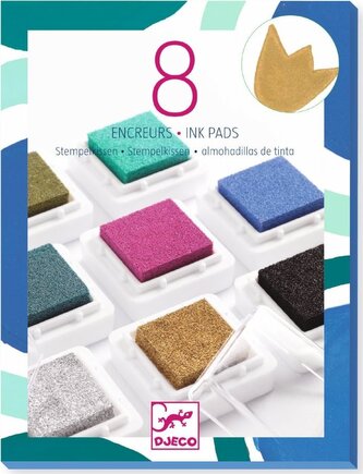 DJECO Inkoustové polštářky na razítka Chic