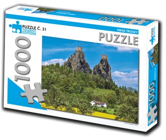 TOURIST EDITION Puzzle Hrad Trosky 1000 dílků (č.31)