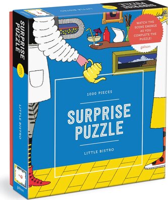 GALISON Surprise puzzle Malé bistro 1000 dílků