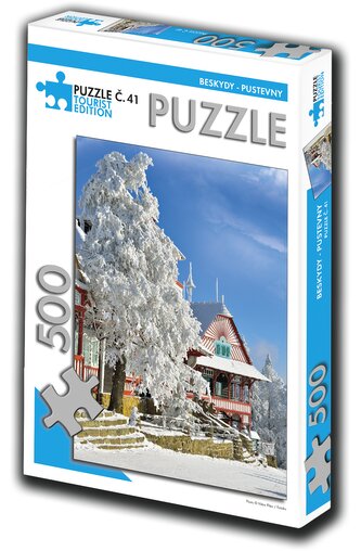 TOURIST EDITION Puzzle Beskydy, Pustevny 500 dílků (č.41)