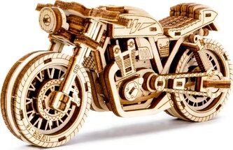 WOODEN CITY 3D puzzle Motorka Café Racer 85 dílů