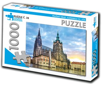 TOURIST EDITION Puzzle Katedrála sv. Víta, Praha 1000 dílků (č.28)