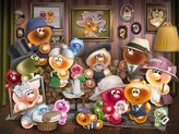 RAVENSBURGER Puzzle Gelini Rodinný portrét 1500 dílků