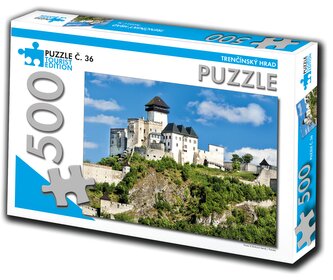 TOURIST EDITION Puzzle Trenčianský hrad 500 dílků (č.36)