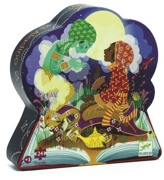 DJECO Panoramatické puzzle Aladin 24 dílků