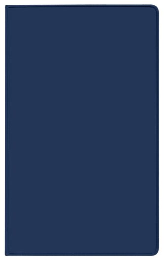 Taschenkalender Pluto geheftet PVC blau 2025