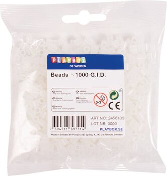 Svítící zažehlovací korálky 1000 ks