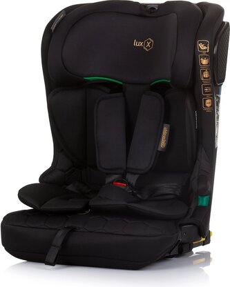 CHIPOLINO Autosedačka Lux X i-Size 76-150cm Isofix, Obsidian