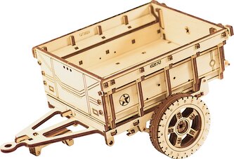 WOODEN CITY 3D puzzle Přívěs 119 dílů