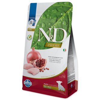 Krmivo N&D Puppy Prime Mini Chicken & Pomegranate 0,8kg