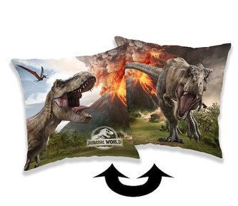 JERRY FABRICS Polštářek Jurský svět Volcano  Polyester, 40/40 cm