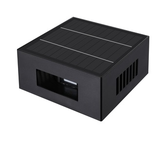 Venkovní nástěnné solární LED osvětlení Immax EFFECT 4000K, 2 světelné efekty