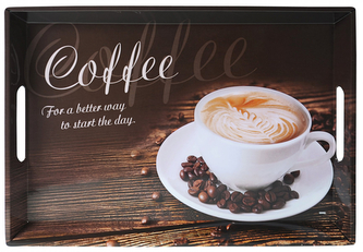 KESPER Servírovací tác motiv káva