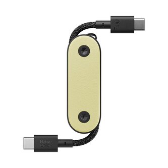 Native Union Pocket Cable (USB-C - USB-C), lemon