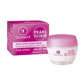 Dermacol Pearl Elixir Multi-Active Lifting Cream - Vyhlazující rozjasňující noční krém 50 ml pro ženy