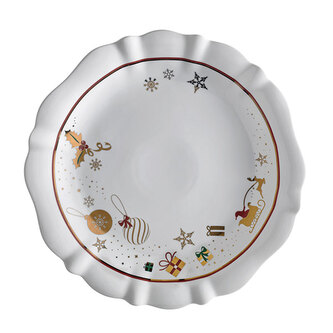 Vánoční talíř/tác na cukroví 30cm ALLELUIA II. BRANDANI