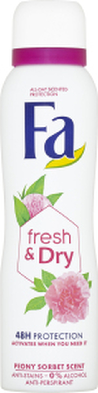 Fa Fresh & Dry Peony Sorbet antiperspirant, 150 ml