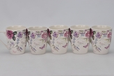 Porcelánový hrnek s květinami 300 ml s/5 II. jakost