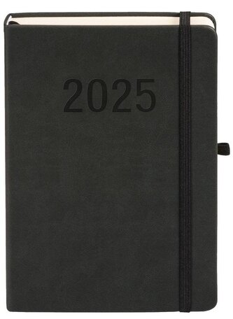 Kalendarz 2025 A5 Memofix DNS czarny