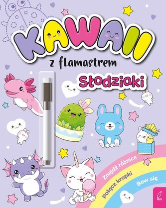 Kawaii z flamastrem Słodziaki