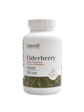 Ostrovit - Elderberry extract vege 90 kapslí