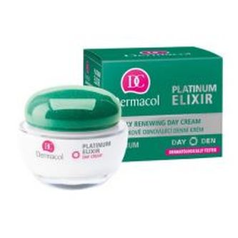 Dermacol Platinum Elixir Renewing Day Cream SPF 15 ( zralá pleť ) - Hloubkově obnovující denní krém 50 ml pro ženy