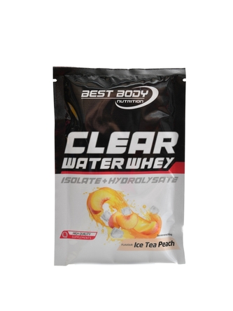 Best Body nutrition - Professional clear water whey isolate + hydrolysate 30 g - limeta s mátou