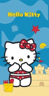 Plážová osuška (batoh), Hello Kitty , 70 x 140 cm