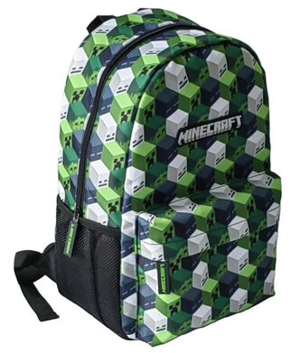 Batoh Minecraft: Logo & mobové (objem 18 litrů|26 x 35 x 20 cm)