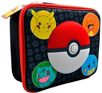 3D taška na svačinu Pokémon: Pokéball (23 x 20 x 8 cm)