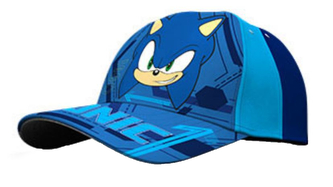 Dětská baseballová kšiltovka Sonic: Postava (velikost 52-54 cm)