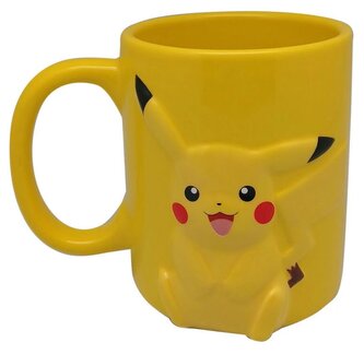 Keramický 3D hrnek Pokémon: Pikachu (objem 325 ml)