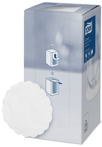 Rozetky Tork Advanced, 8 vr., bílé, 250 ks