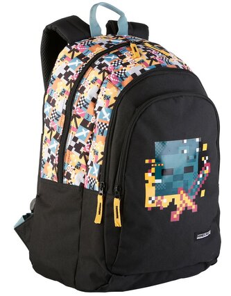 Školní batoh Minecraft: Pixelové Postavy (objem 26 litrů|30 x 44 x 20 cm)