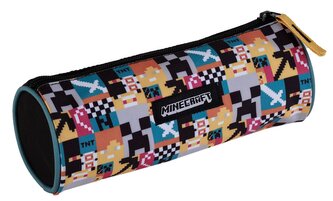 Školní penál na psací potřeby Minecraft: Postavy (22 x 8 x 8 cm)