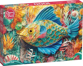 Puzzle 1000d. Cherry Pazzi, Ryba