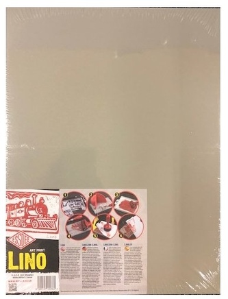 Lino pro linoryt šedé – 30x40cm