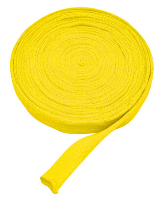 Pletený tubus 3 cm x 10 m žlutý