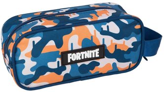 Školní penál na psací potřeby Fortnite: Blue Camo (21 x 10 x 7 cm)