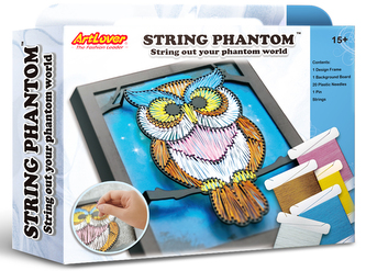 Vyplétaný obrázek-sova