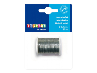 Drátek stříbrný na cívce- 25m x 0,3mm Drátek stříbrný na cívce- 25m x 0,3mm