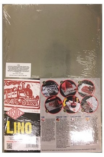 Lino pro linoryt šedé – 20x30cm