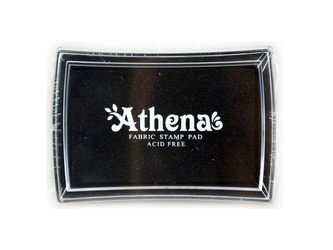 Poduška pro razítkování na TEXTIL - černá