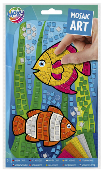 Mozaikový obrázek, A5 - Ryby