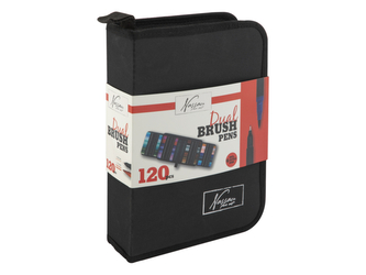 Duální pera v pouzdře, 120 ks