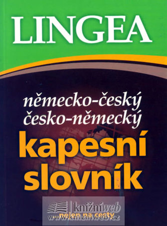 Německo-český česko-německý kapesní slovník