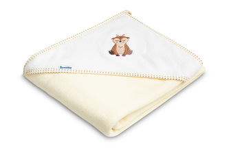 OKRYCIE KĄPIELOWE FROTTE 100X100 JELONEK BEIGE