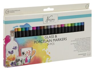 Fixy na porcelán, sklo - 24 ks Fixy na porcelán, sklo - 24 ks