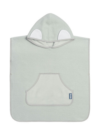 PONCZO KĄPIELOWE - SZARY