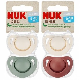 434931 SMOCZEK SILIKONOWY NATURE 18-36 2SZT 541370, 736952